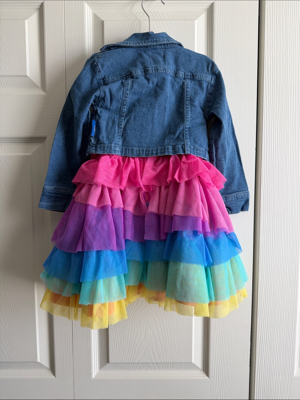 Girls' Minnie Mouse Disneyland 70th Anniversary Tulle Dress Jacket, 4 - Picture 2 of 9
